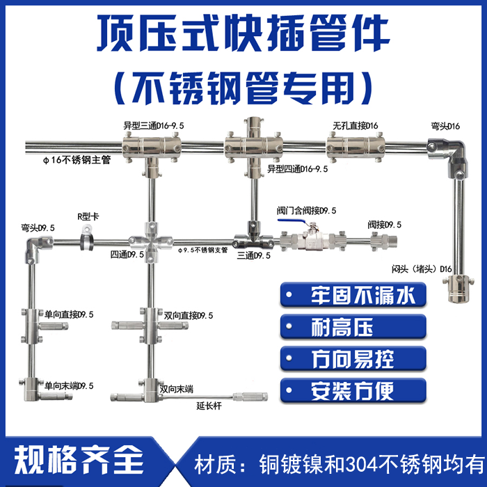 高壓微霧管件